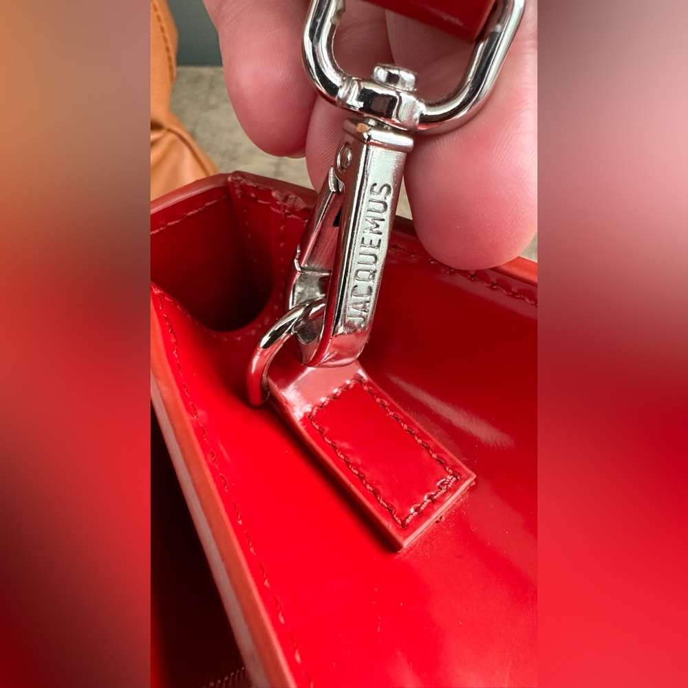 Jacquemus Red Leather Bag - Picture 3 of 16